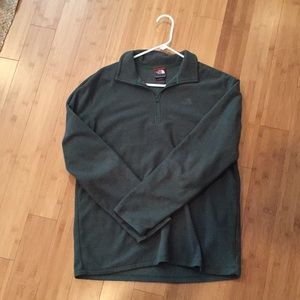 North Face Fleece Quarter Zip - Men’s L